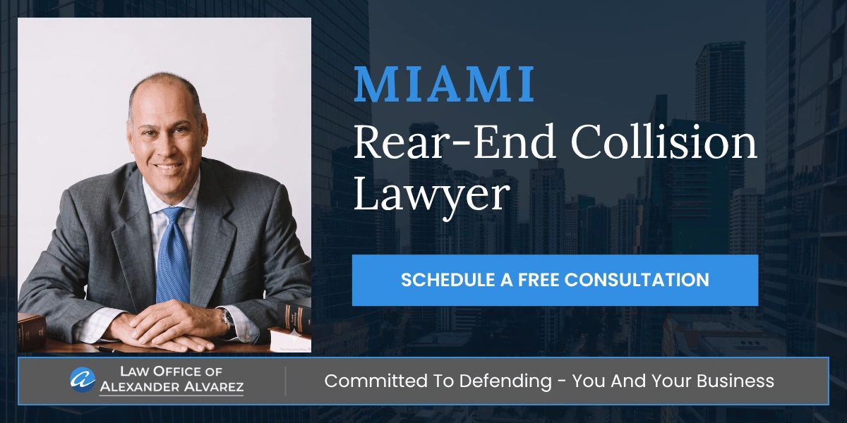 Miami Rear-End Collision Lawyer