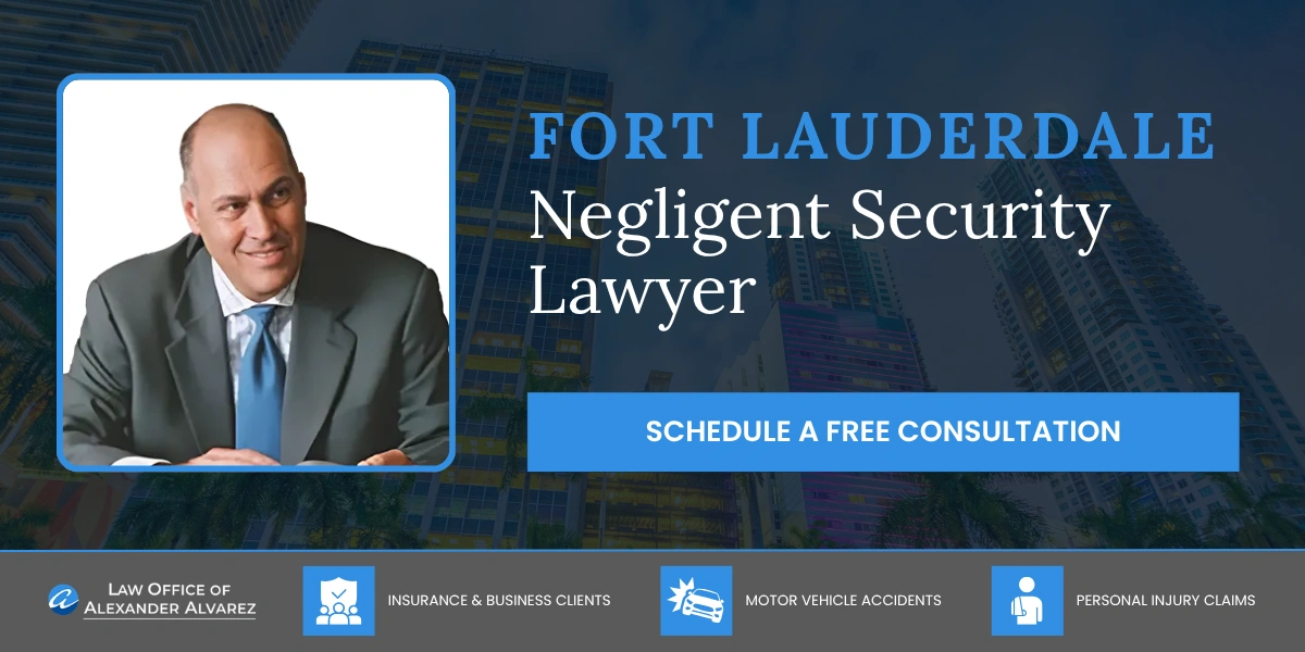Fort Lauderdale Negligent Security Lawyer