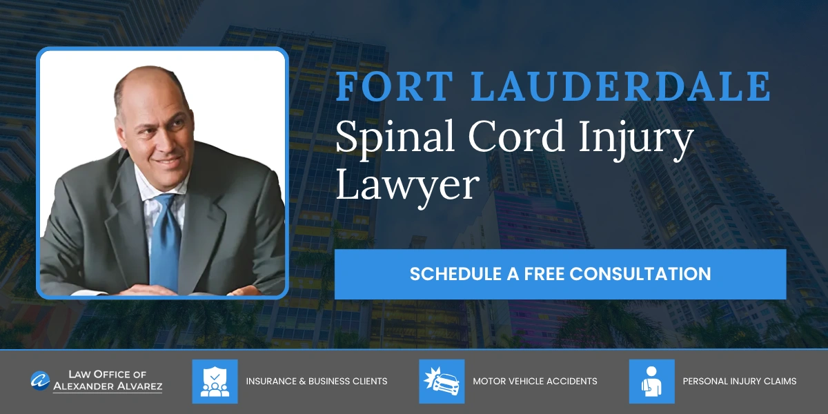 Fort Lauderdale Spinal Cord Injury Lawyer